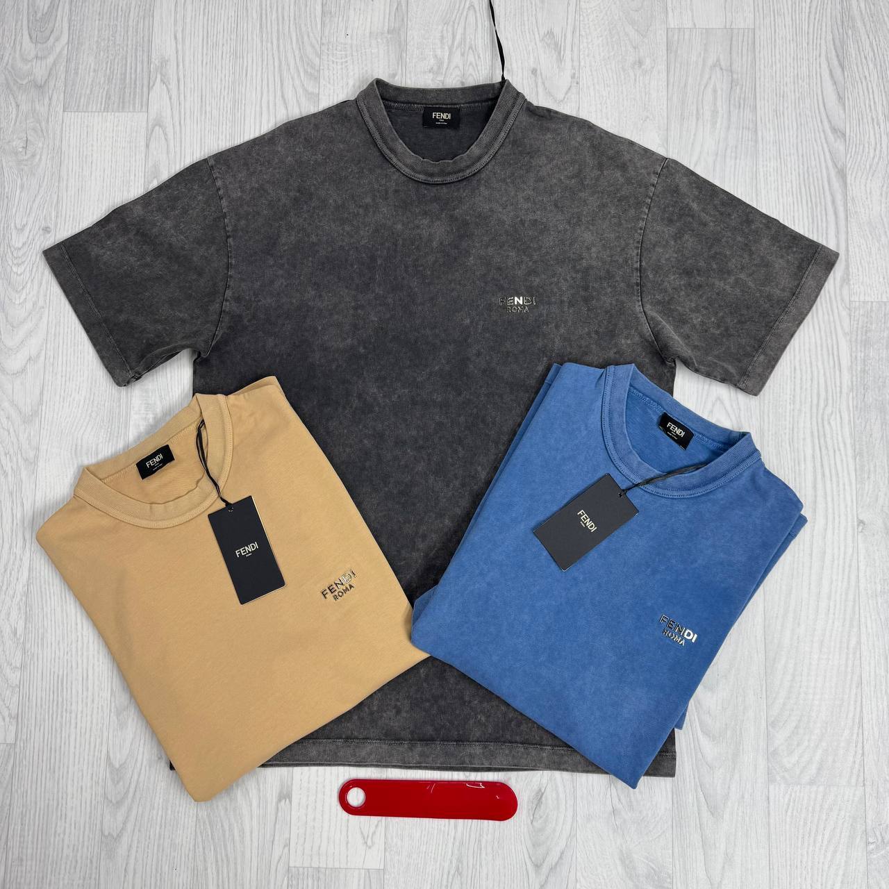 Fendi Roma Embroidered T-Shirts UK Reps AAA Quality