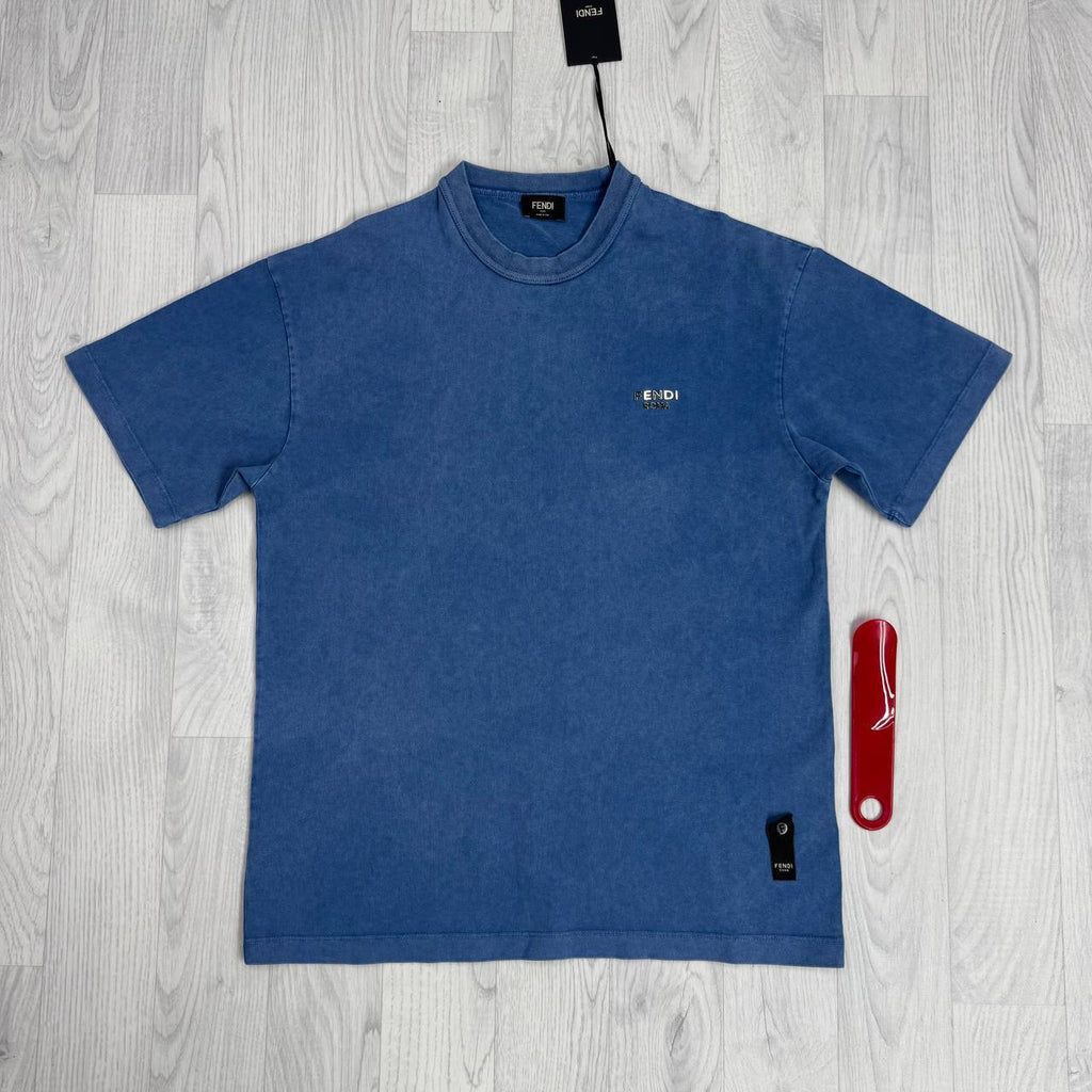 Fendi Roma Embroidered T-Shirts UK Reps AAA Quality