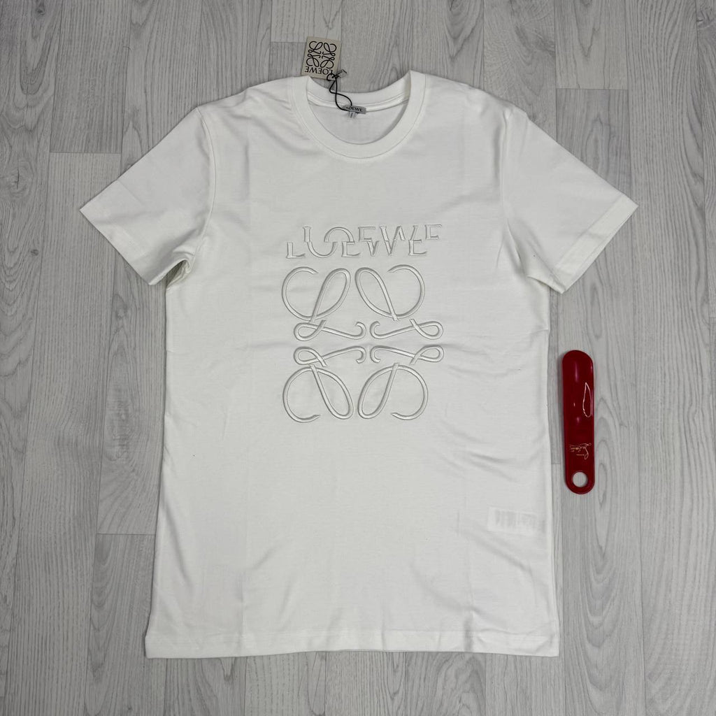 Loewe Relaxed Fit T-shirt in Cotton UK Reps AAA Quality