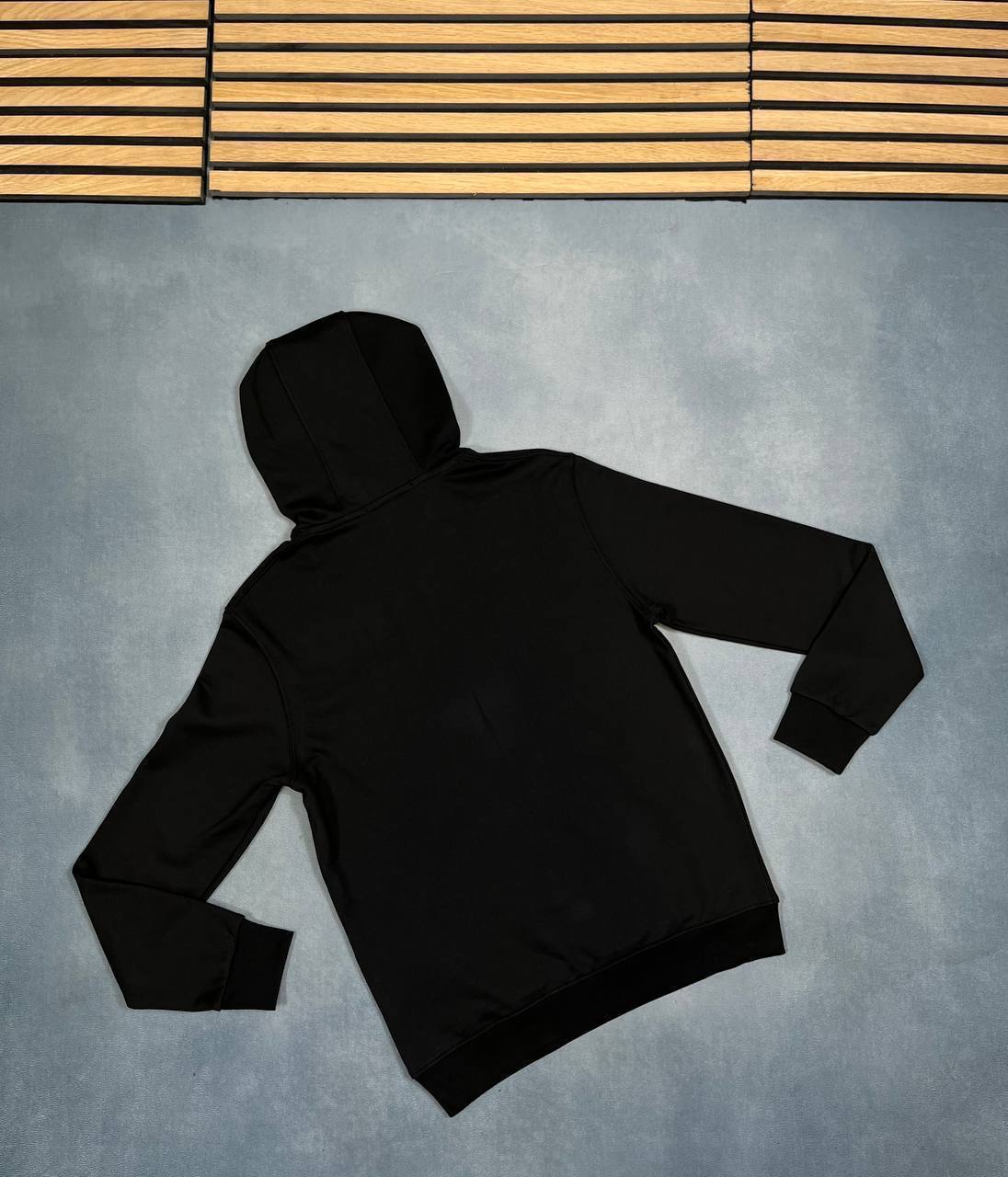 Prada Triangle-Logo Cotton Hoodie UK Reps AAA Quality