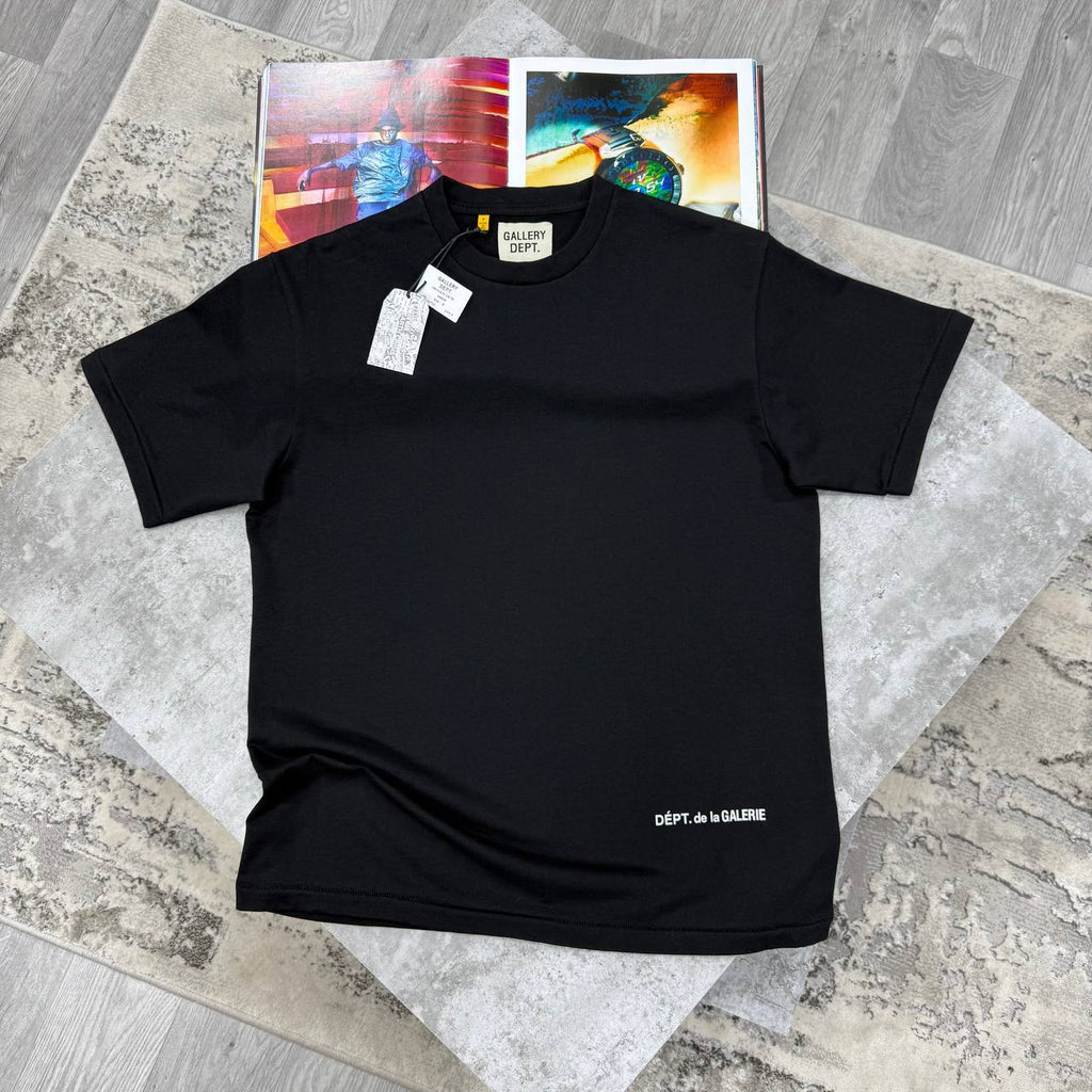 Gallery Dept. Black Dépt. de la Galerie T-Shirt UK Reps AAA Quality