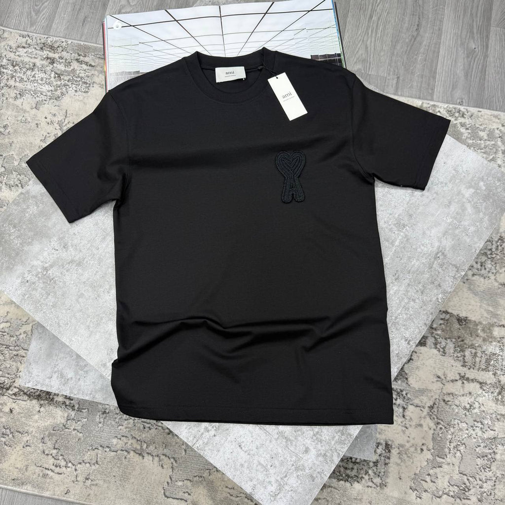 Ami Paris "Ami de Cœur" T-Shirt in white UK Reps AAA Quality