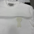 Ami Paris "Ami de Cœur" T-Shirt in white UK Reps AAA Quality