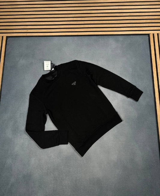 Prada Printed Cotton Fleece Crewneck Sweatshirt UK Reps AAA Quality