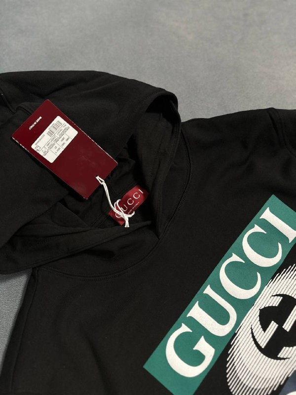Gucci Interlocking G-logo hoodie UK Reps AAA Quality