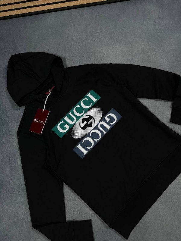 Gucci Interlocking G-logo hoodie UK Reps AAA Quality