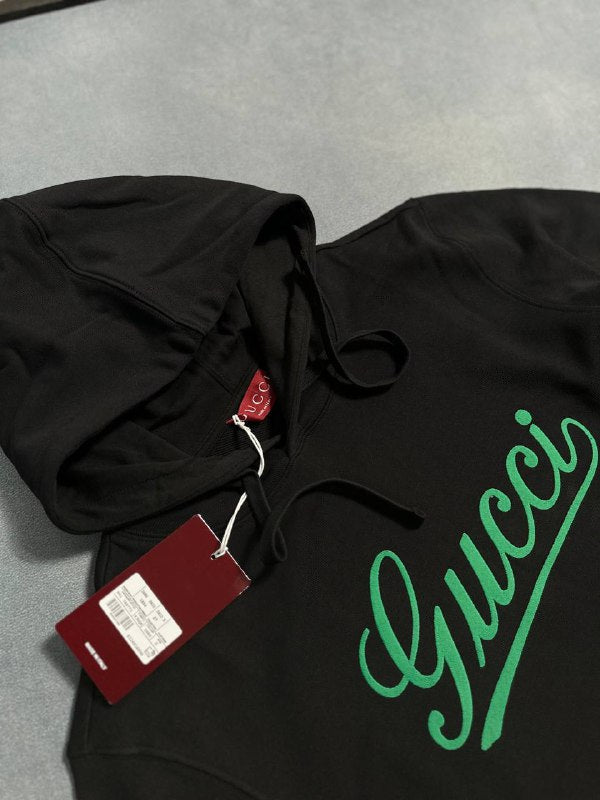 Gucci Interlocking G-logo hoodie UK Reps AAA Quality