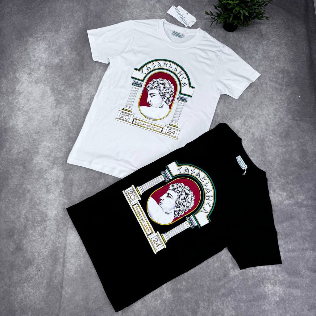 Casablanca "La Medaille" Printed T-Shirts UK Reps AAA Quality
