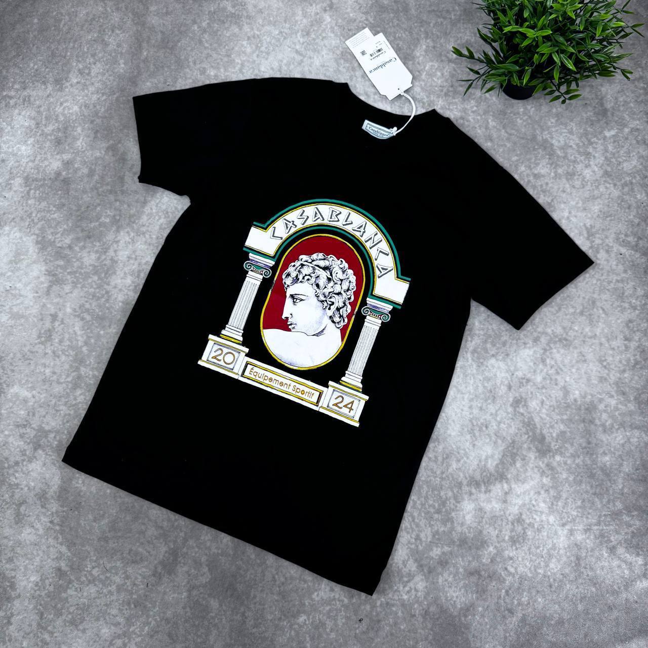 Casablanca "La Medaille" Printed T-Shirts UK Reps AAA Quality