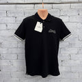 Moncler Logo Script Cotton Piqué Polo Shirt UK Reps AAA Quality