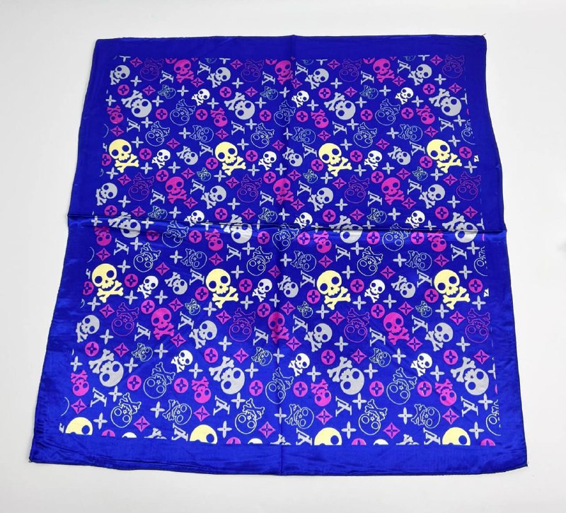Chanel Women's All-Over CC Interlocking Monogram Chiffon Scarf Collection AAA Quality Reps UK