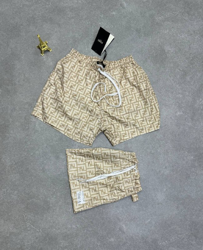 Fendi FF Motif Swim Shorts UK Reps AAA Quality