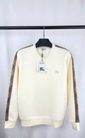 Burberry Check Trim Cotton Sweatshirt UK Reps AAA Quality