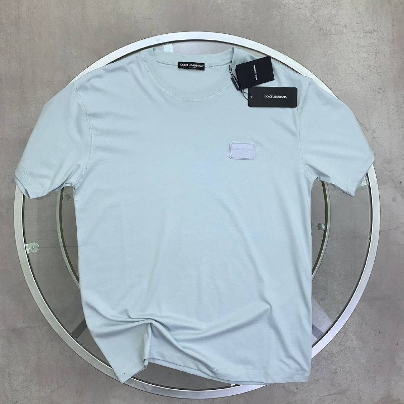 Dolce & Gabbana Logo Plaque Short-Sleeved T-shirt UK Reps AAA Quality