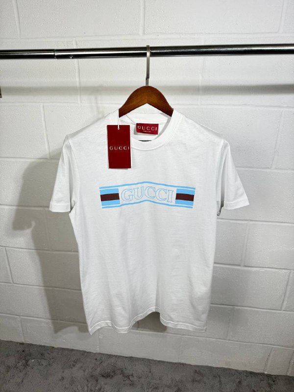 Gucci Printed Cotton Jersey T-Shirt UK Reps AAA Quality