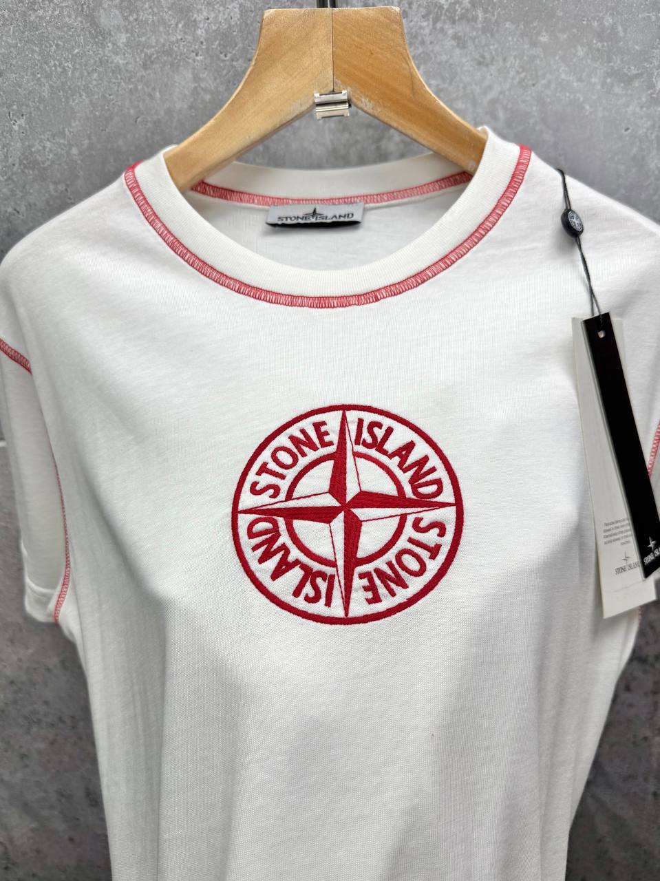 Stone Island Capsule Collection Combed Organic Cotton Jersey T-Shirt UK Reps AAA Quality