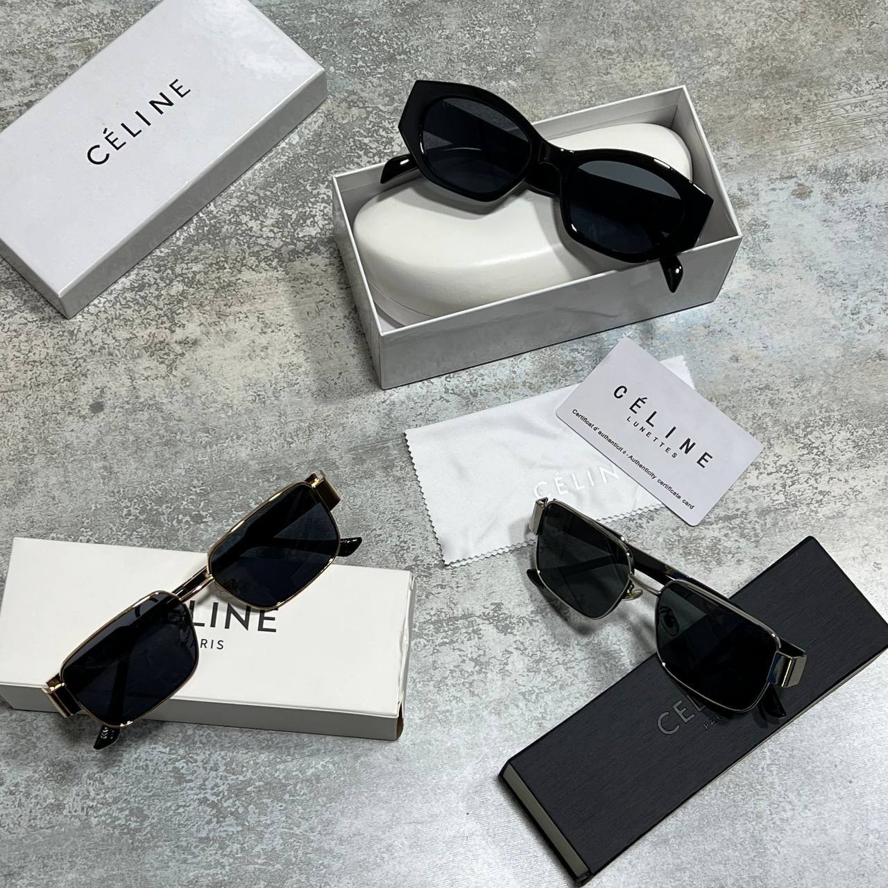 Céline Triomphe 01 Cat-Eye Sunglasses UK Reps AAA Quality