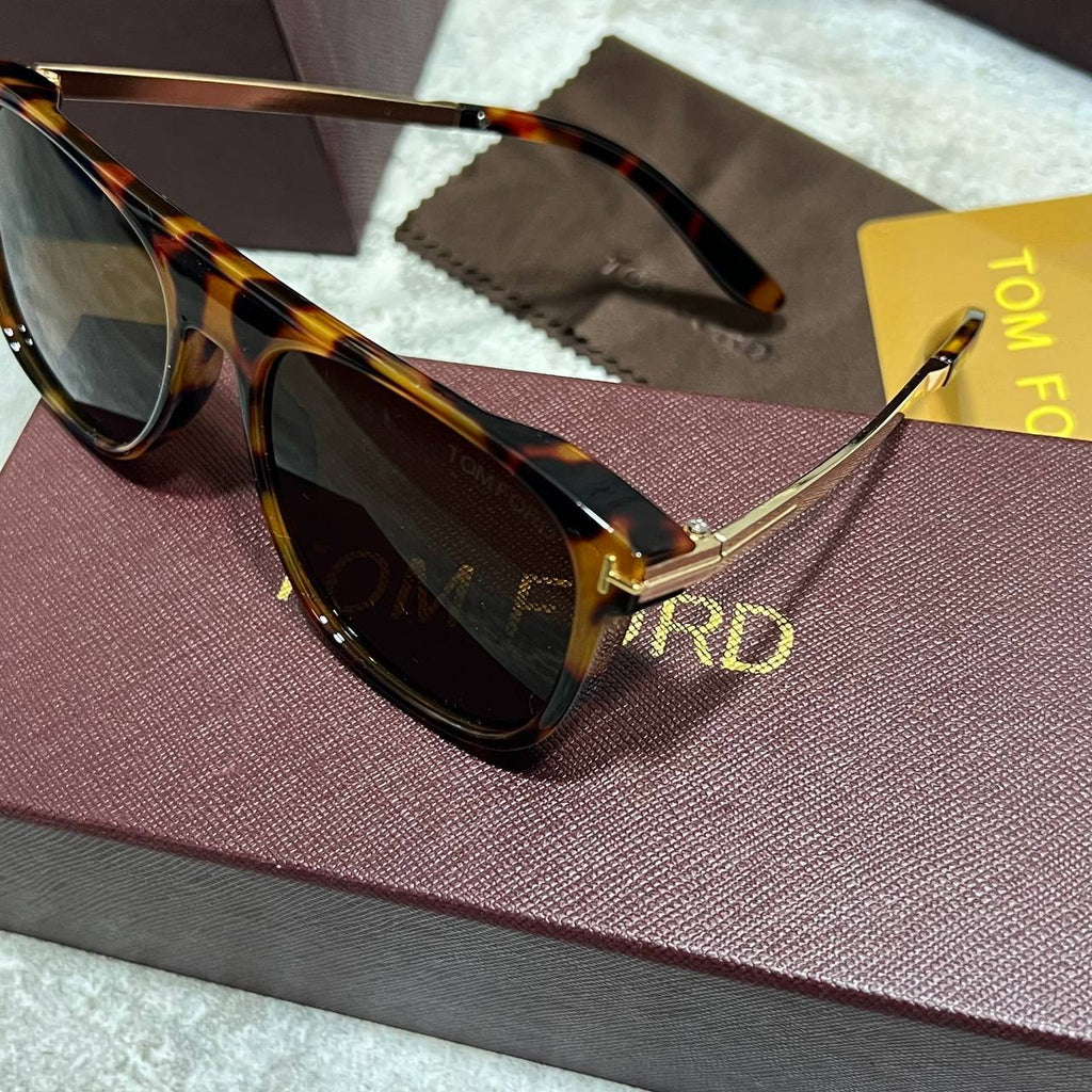 Tom Ford Lionel-02 Rectangular Sunglasses UK Reps AAA Quality