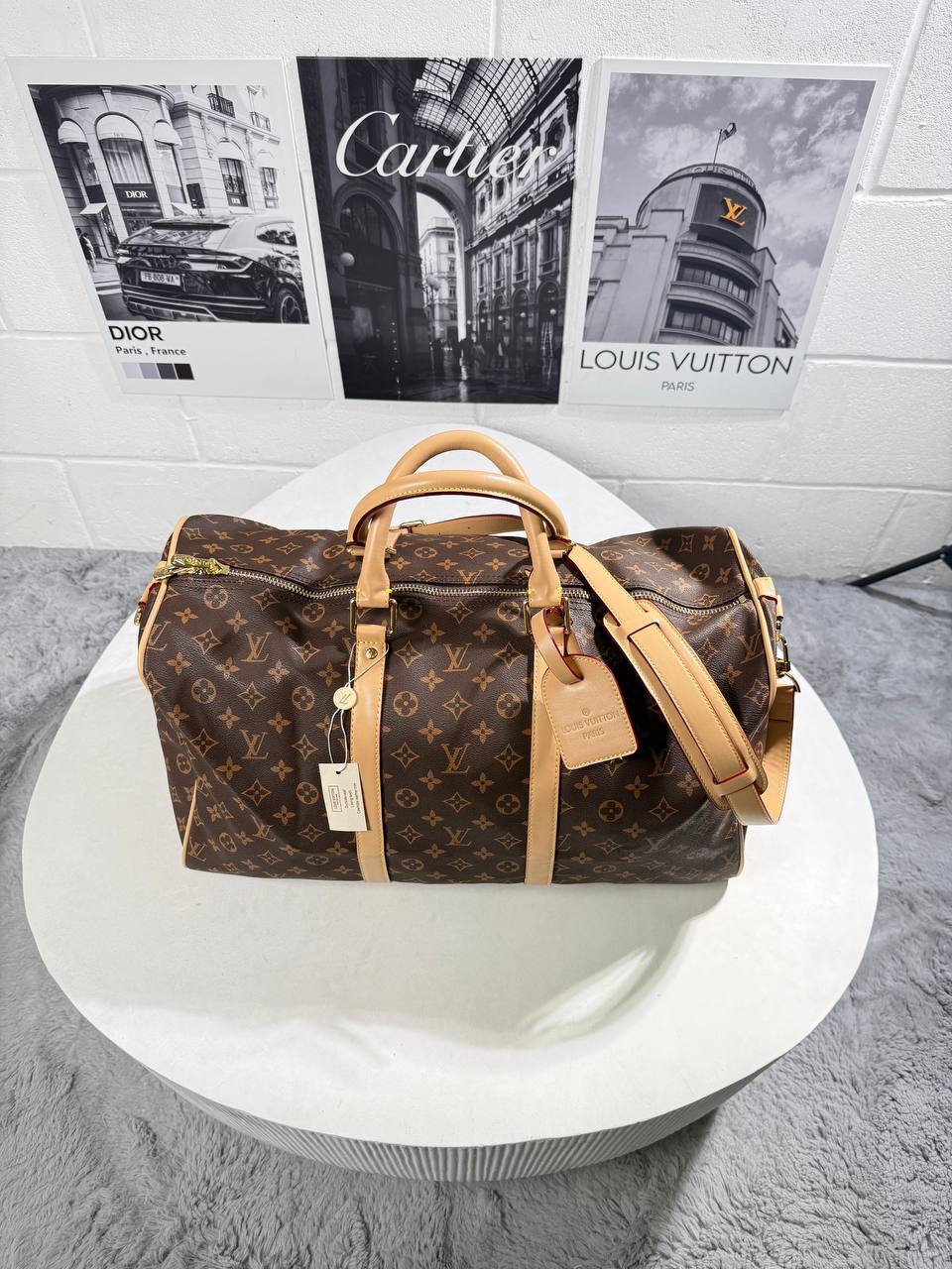 Louis Vuitton Monogram Keepall Bandoulière UK Reps AAA Quality
