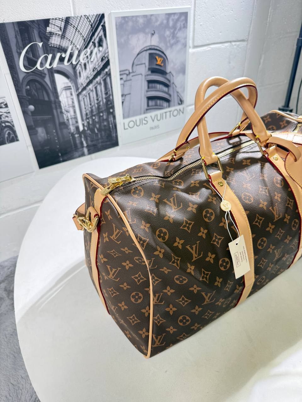 Louis Vuitton Monogram Keepall Bandoulière UK Reps AAA Quality
