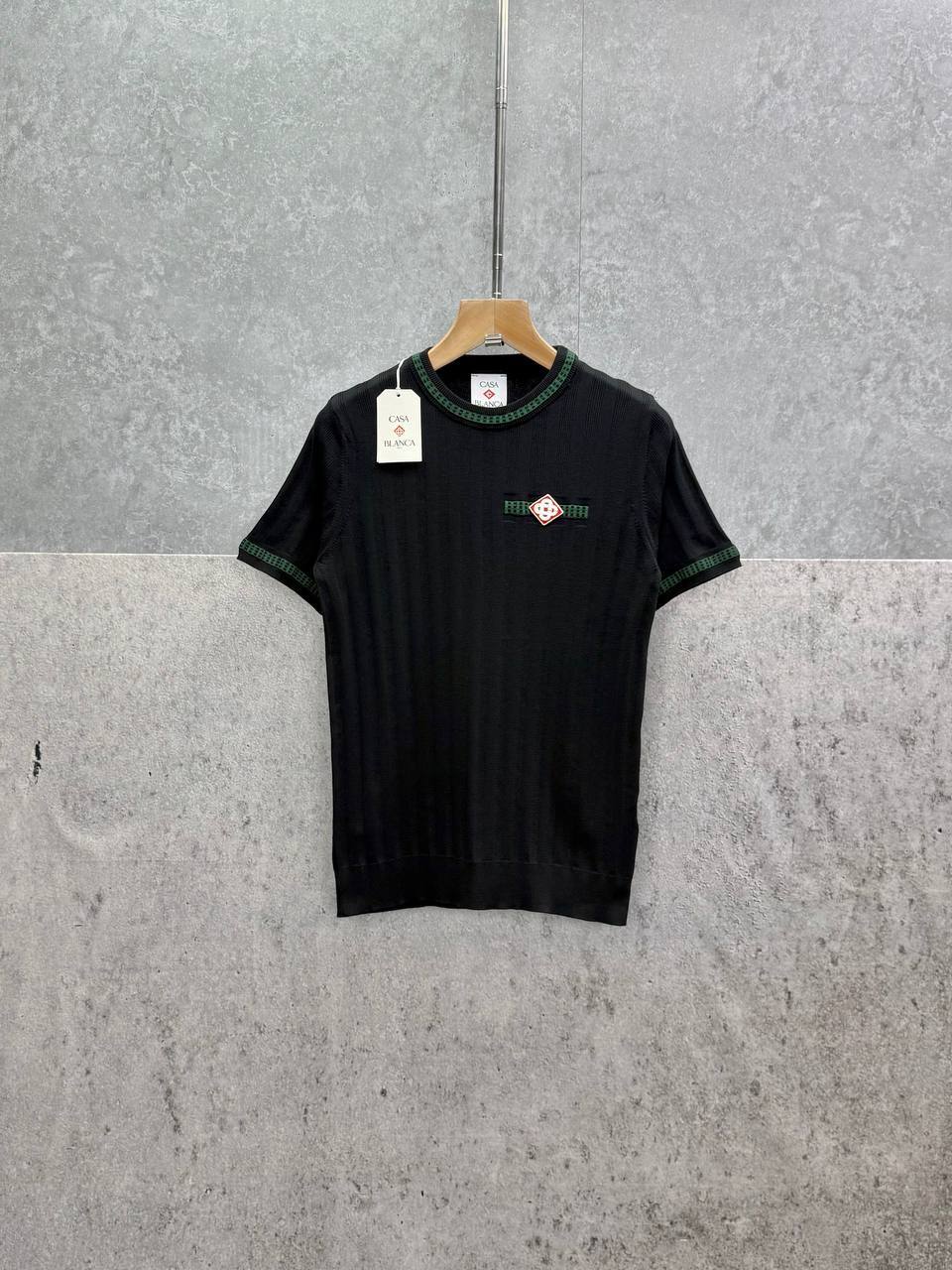 Casablanca Diamond Logo Knit T-shirt UK Reps AAA Quality