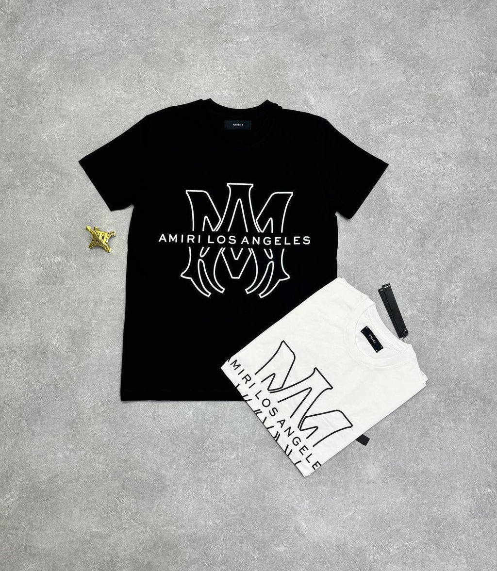 Amiri Los Angeles logo-print cotton t-shirts UK Reps AAA Quality