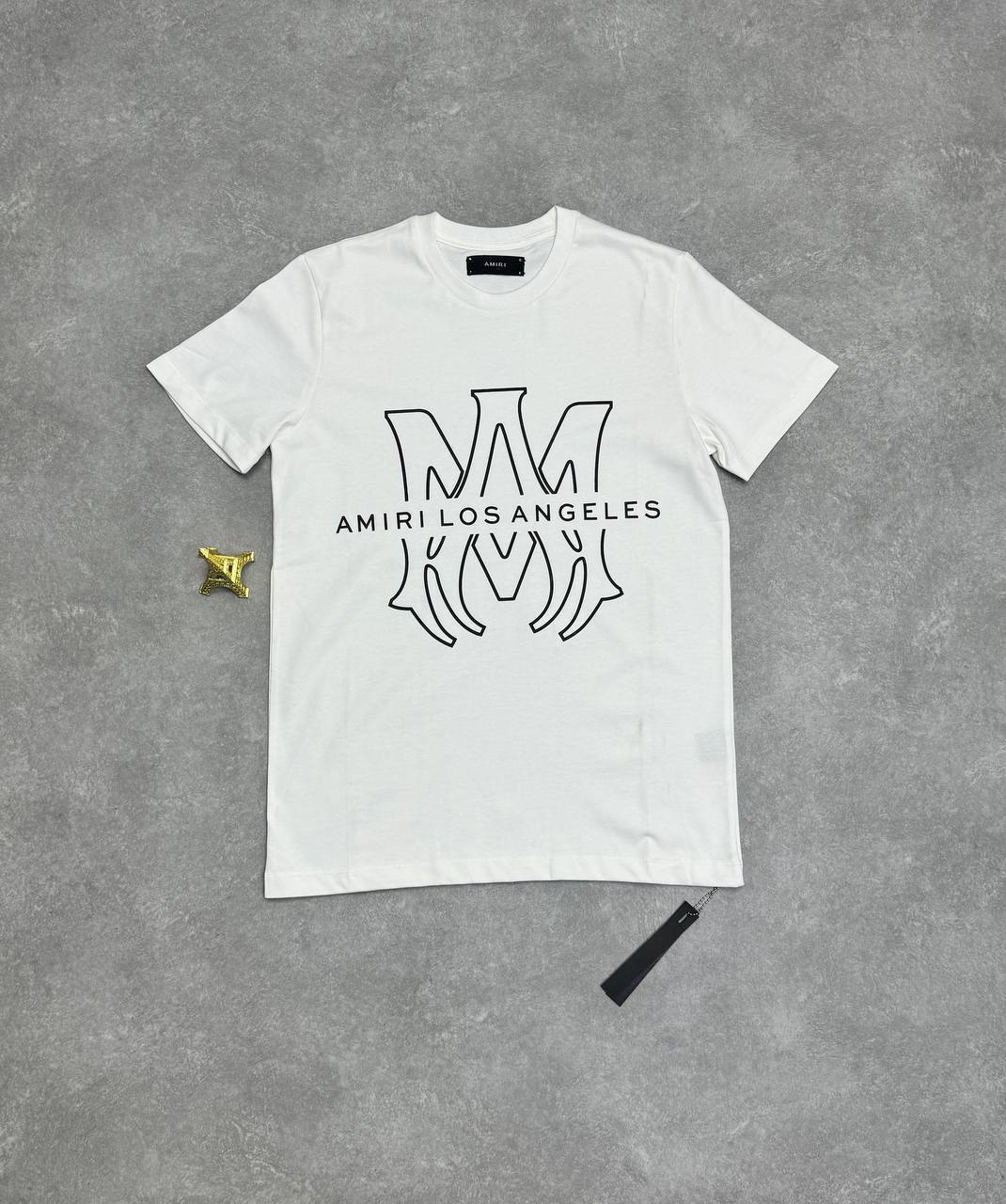 Amiri Los Angeles logo-print cotton t-shirts UK Reps AAA Quality