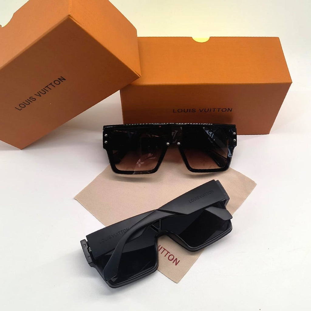 Louis Vuitton Men's Waimea L Monogram Pattern Shield Sunglasses AAA Quality Reps UK