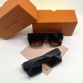 Louis Vuitton Men's Waimea L Monogram Pattern Shield Sunglasses AAA Quality Reps UK
