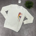 Givenchy Men's Vertical Streaks Graphic Sweatshirt AAA Quality Reps UK