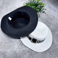 Christian Dior Men's Luxury J'Adior Woven Straw Fedora Summer Beach Hats AAA Quality Reps UK