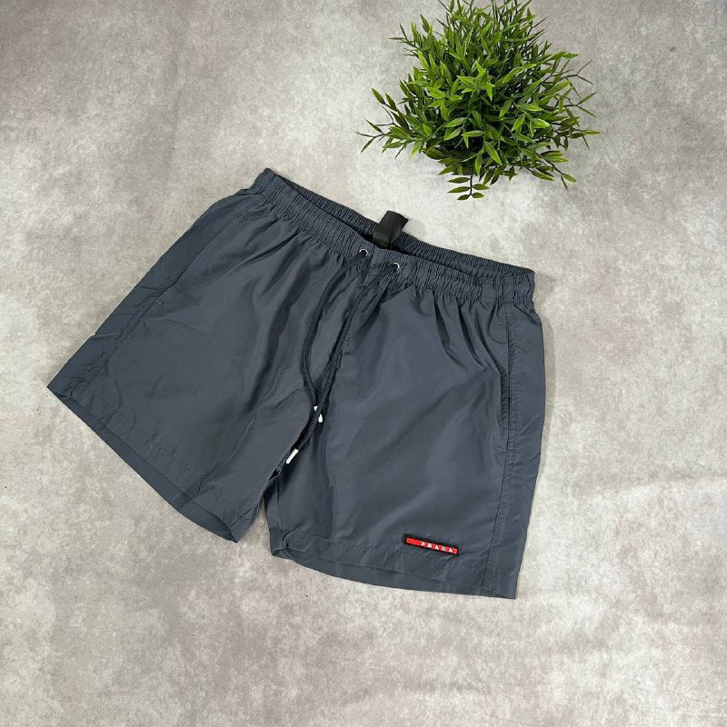 Prada Men's Linea Rossa Nylon Swim Shorts AAA Quality Reps UK