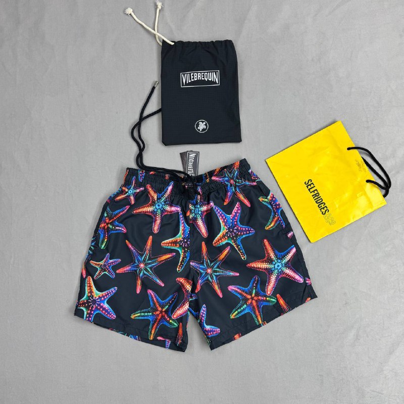 Vilebrequin Men's Luxury Starfish Print Swim Shorts AAA Quality Reps UK
