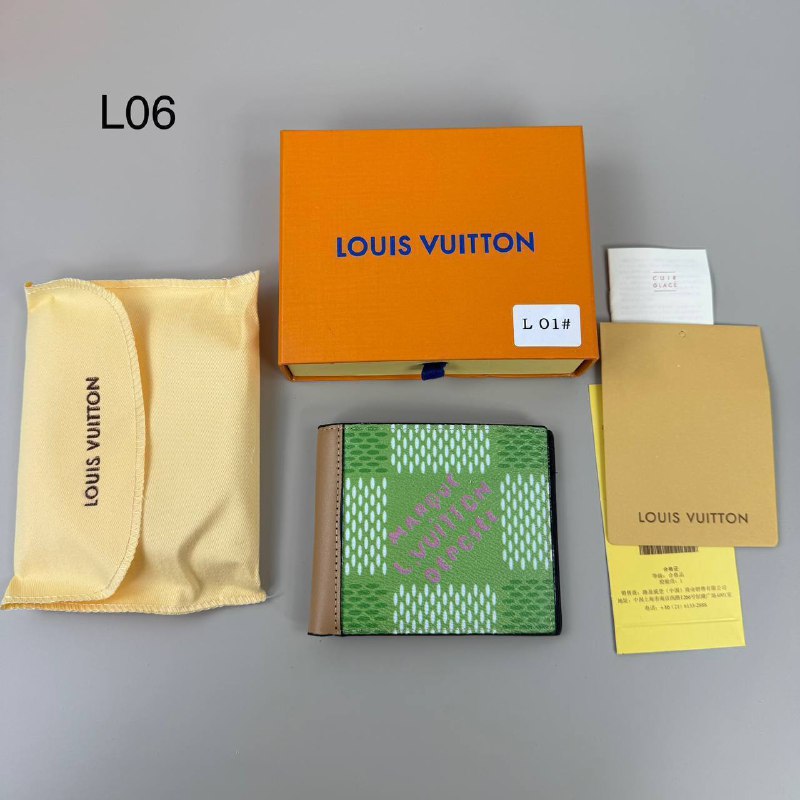 LV Luxury Men's Designer Monogram Wallet Collection AAA Quality Reps UK