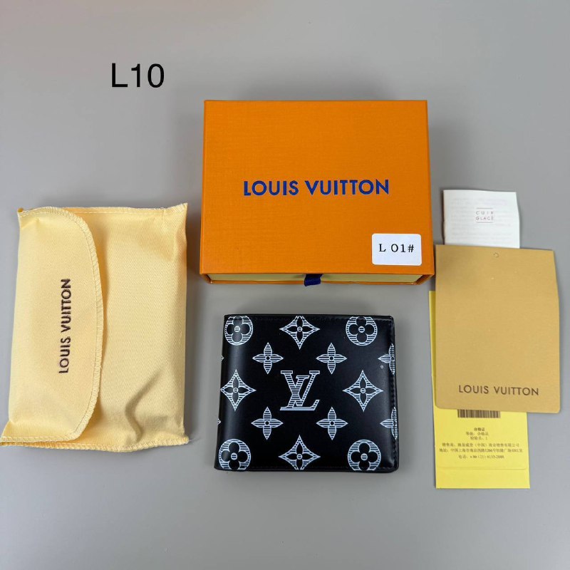 LV Luxury Men's Designer Monogram Wallet Collection AAA Quality Reps UK