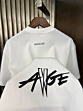 Moncler x A$AP Rocky "AWGE" Logo Graphic Cotton T-Shirt UK Reps AAA Quality