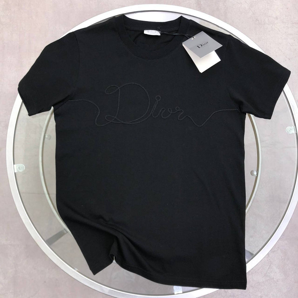 Dior Ribbon Logo T-Shirts UK Reps AAA Quality