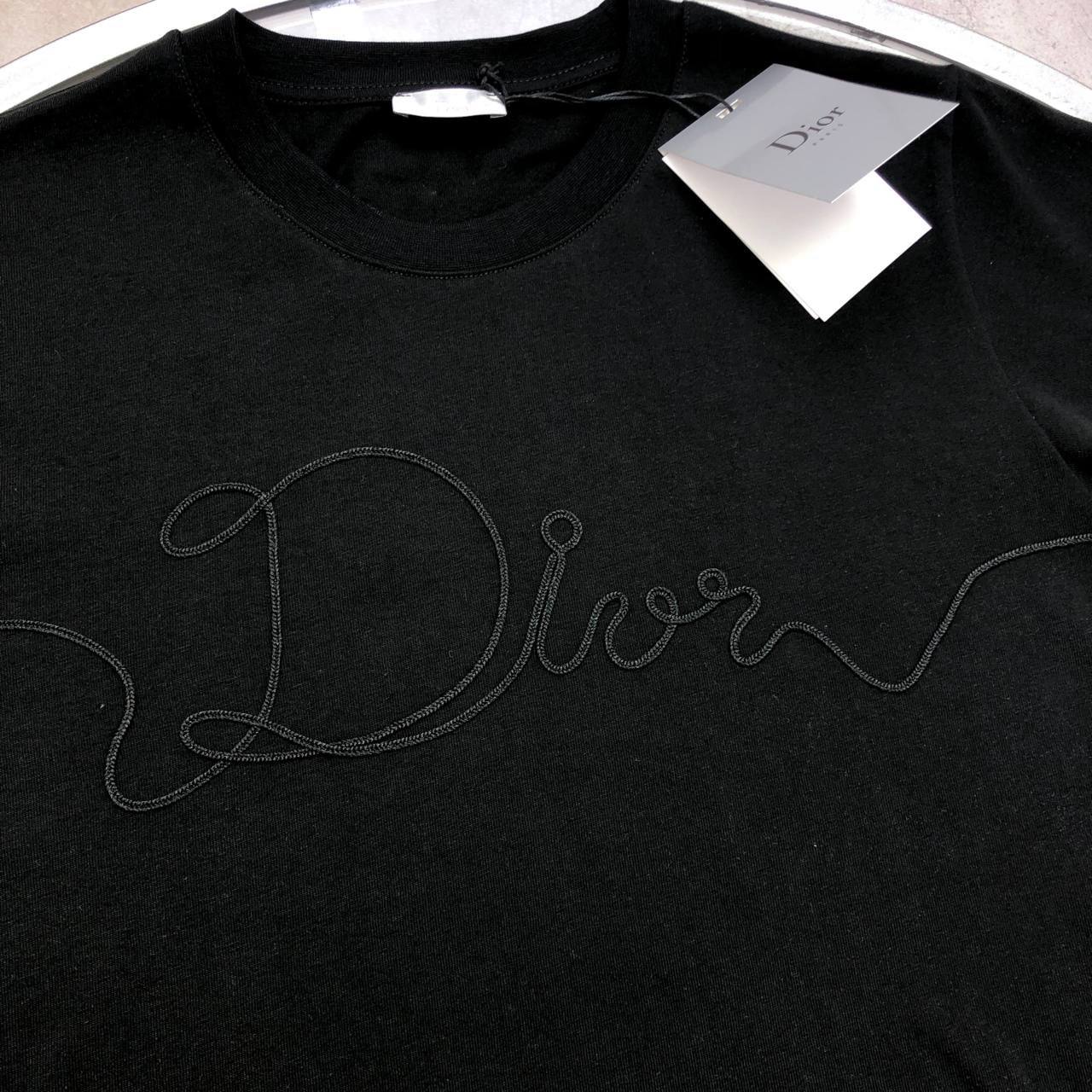 Dior Ribbon Logo T-Shirts UK Reps AAA Quality