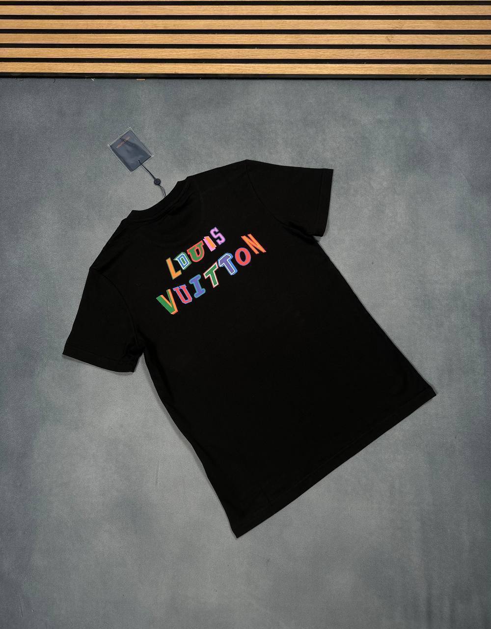Louis Vuitton x NBA Logo Cotton T-Shirt in 2 Colors UK Reps AAA Quality
