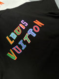 Louis Vuitton x NBA Logo Cotton T-Shirt in 2 Colors UK Reps AAA Quality