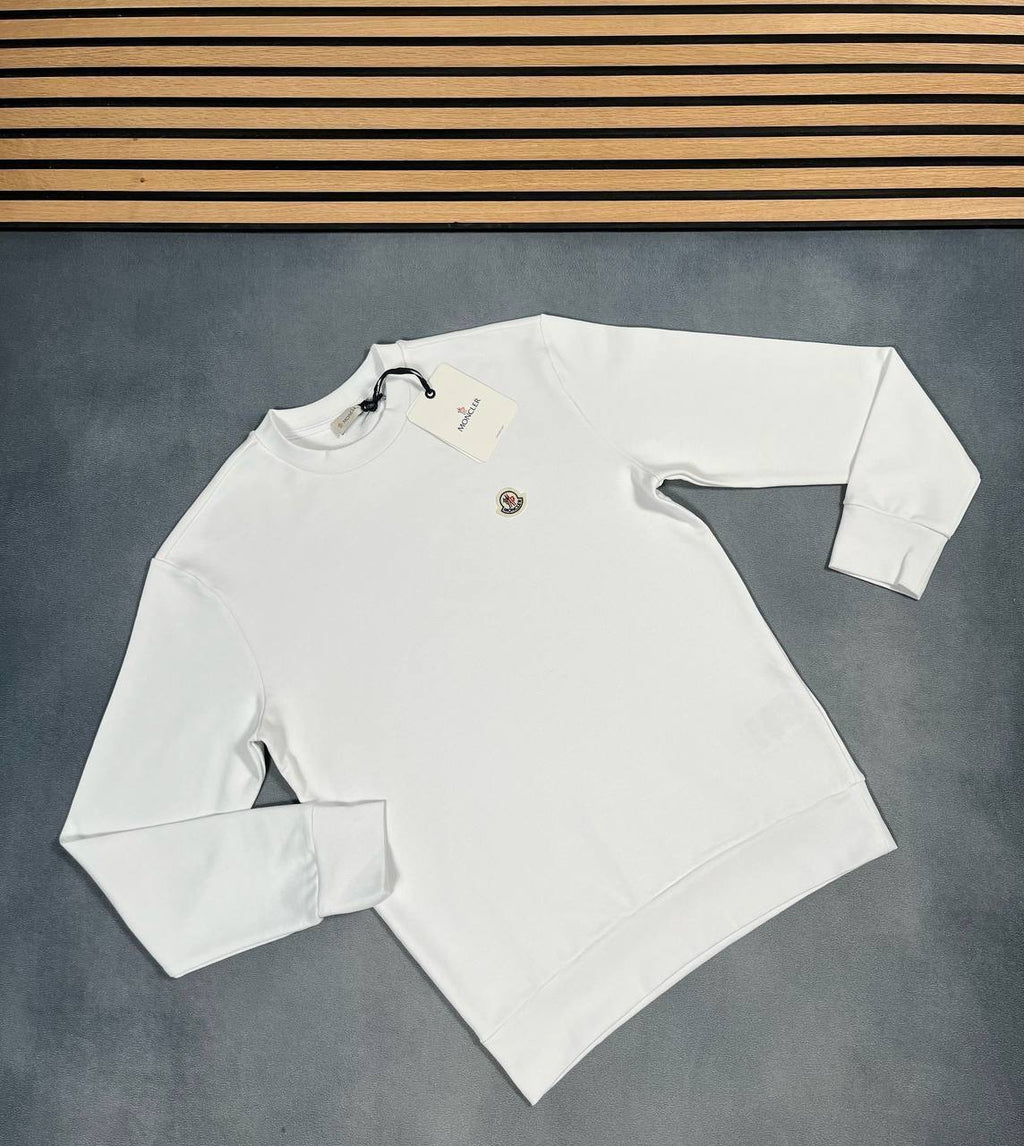 Moncler logo crewneck sweatshirts UK Reps AAA Quality