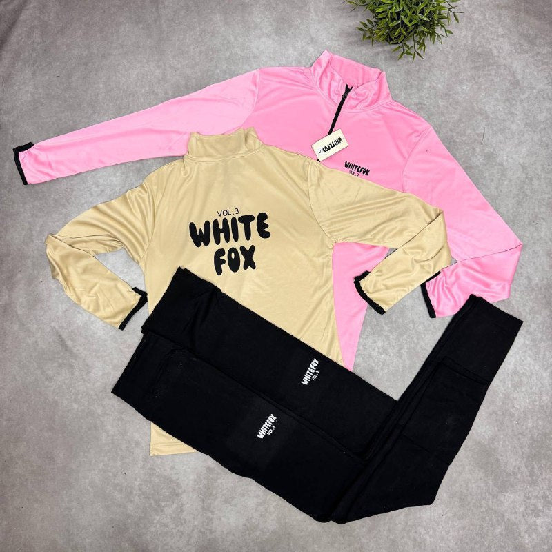 White Fox Women's Activewear Set Collection AAA Quality Reps UK