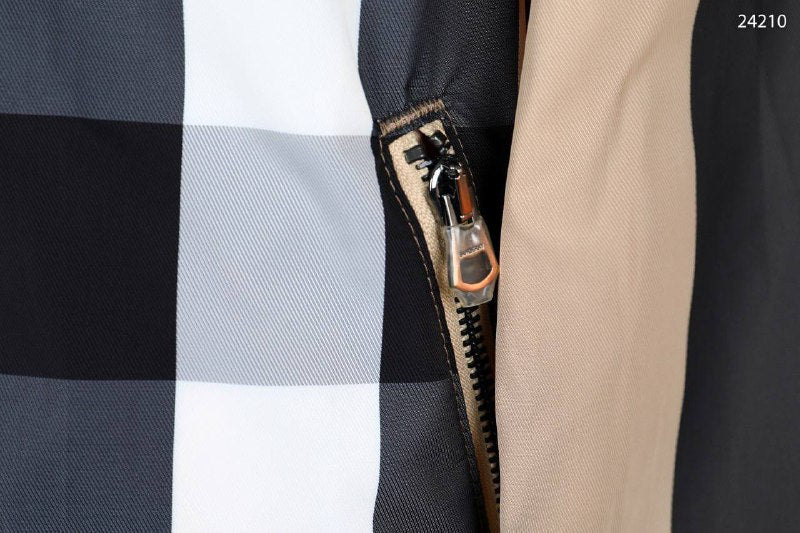 Burberry Men's Reversible Vintage Check Hooded Jacket AAA Quality Reps