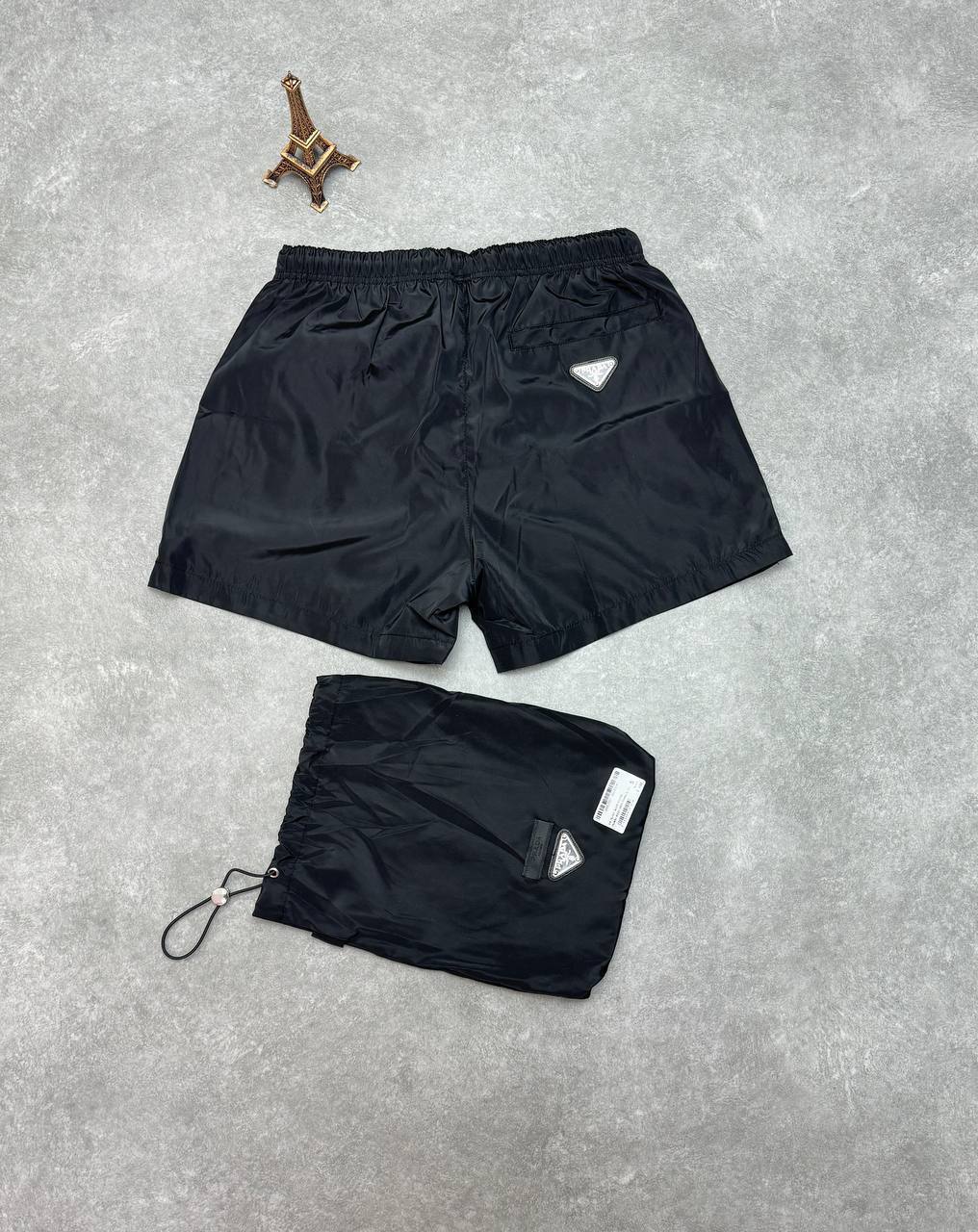 Prada Men's Luxury Re-Nylon Logo Swim Shorts Collection AAA Quality Reps UK