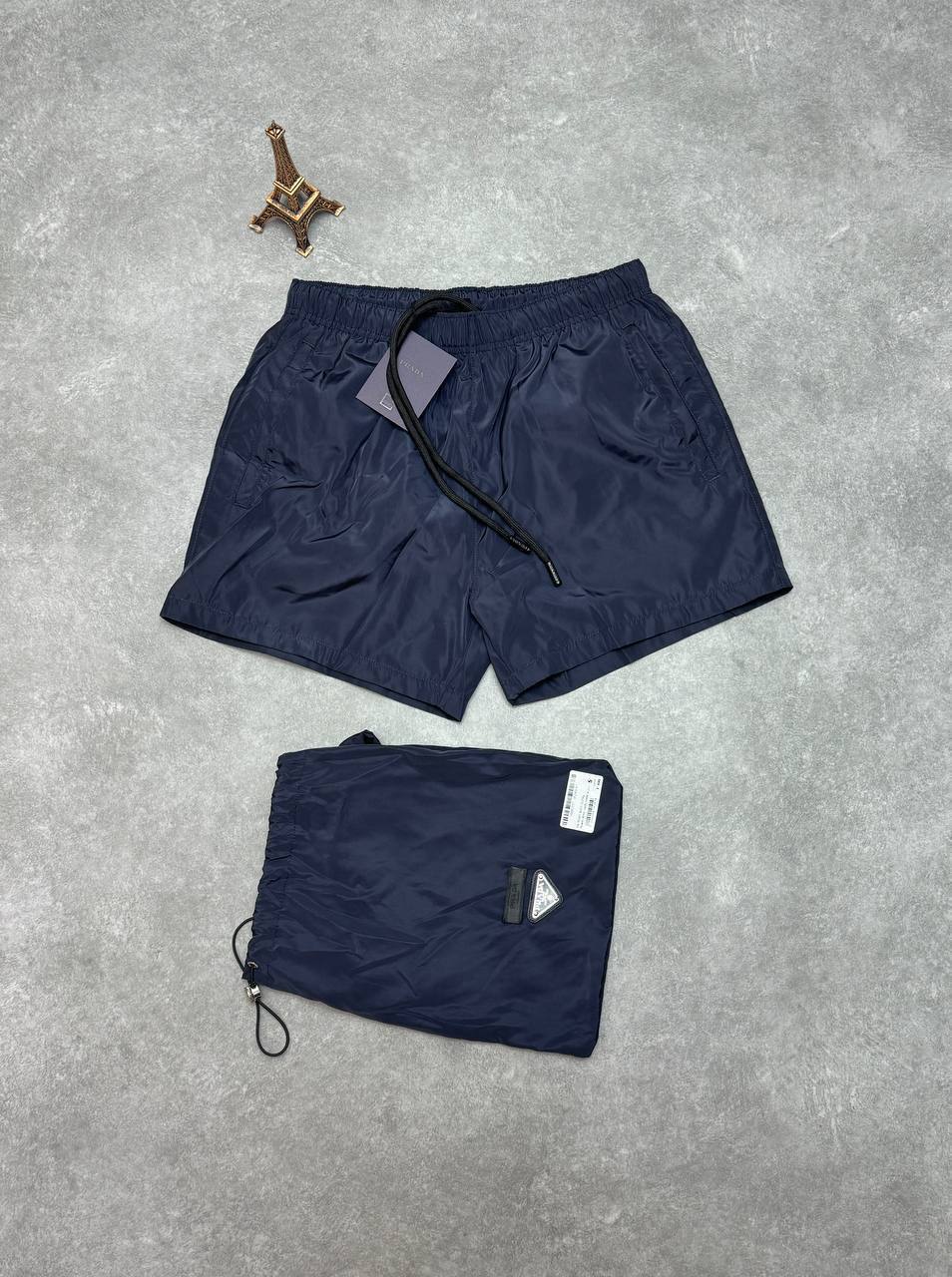 Prada Men's Luxury Re-Nylon Logo Swim Shorts Collection AAA Quality Reps UK