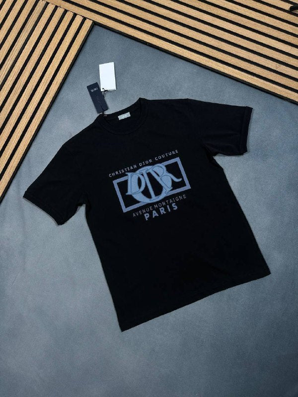 Christian Dior Couture Avenue Montaigne Paris White Graphic T-Shirt AAA Quality Reps UK