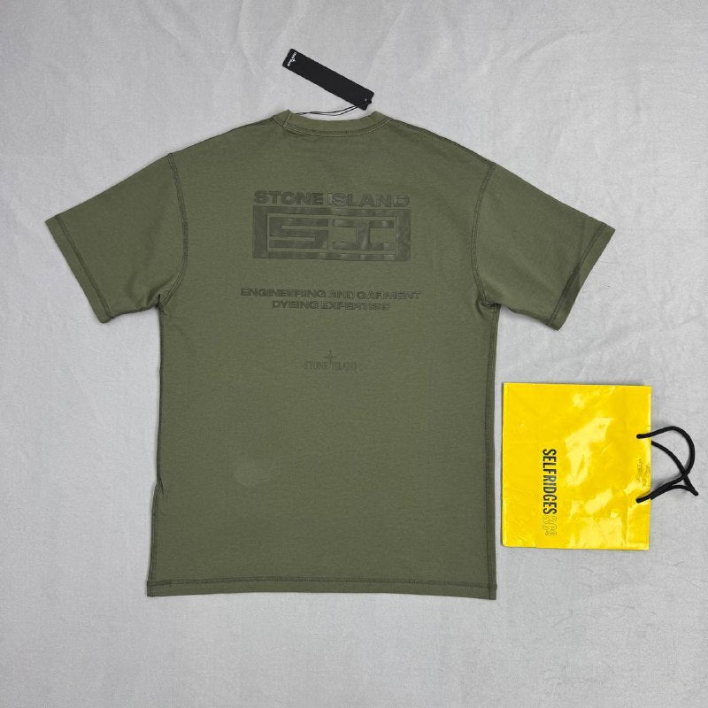 Stone Island Men's Luxury Garment-Dyed Engineered T-Shirt and Nylon Shorts Set AAA Quality Reps UK