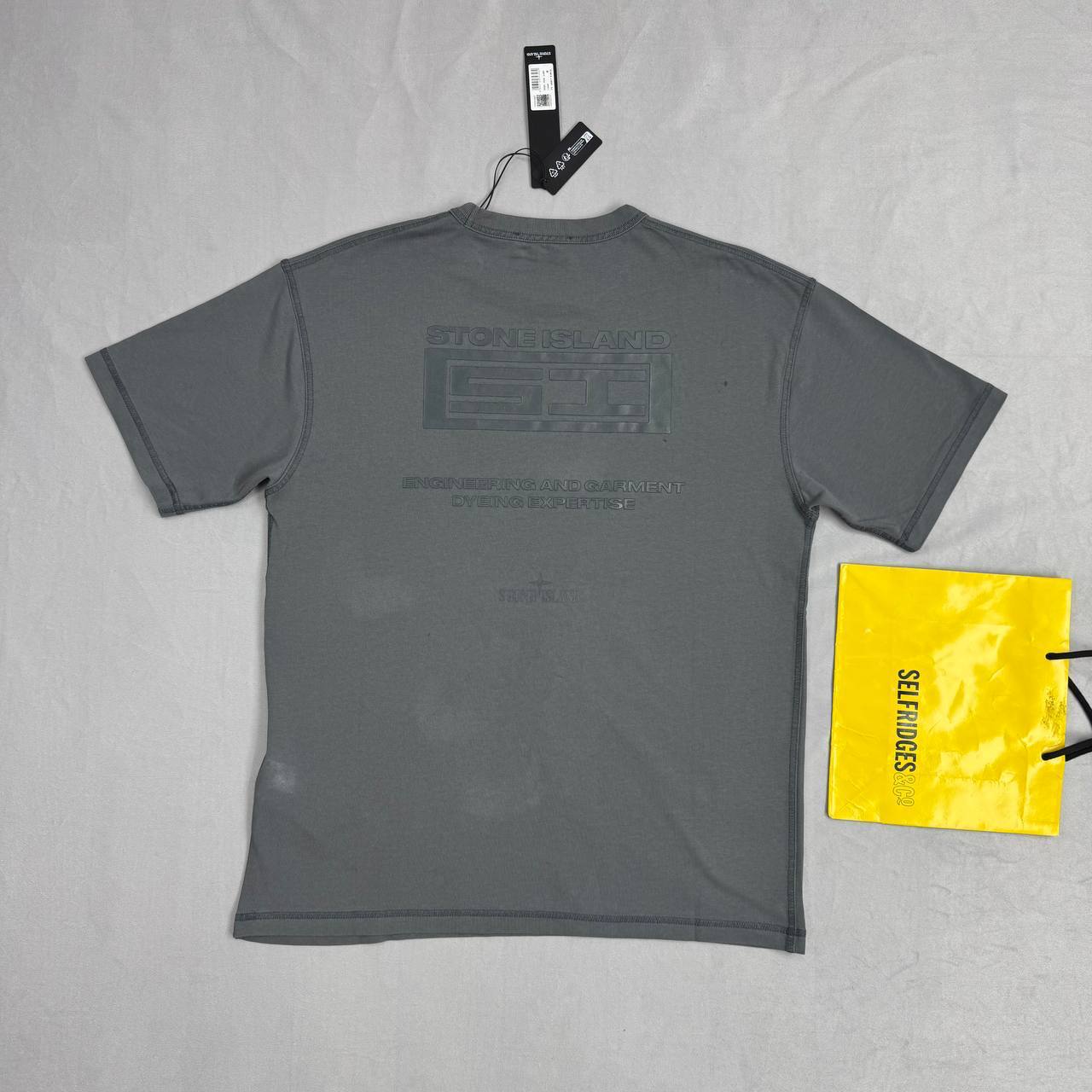 Stone Island Men's Luxury Garment-Dyed Engineered T-Shirt and Nylon Shorts Set AAA Quality Reps UK