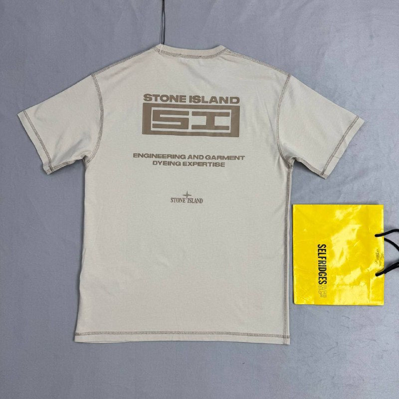 Stone Island Men's Luxury Garment-Dyed Engineered T-Shirt and Nylon Shorts Set AAA Quality Reps UK