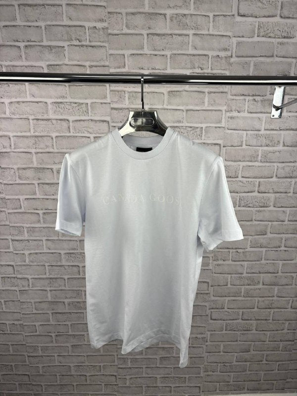 Canada Goose Men's Luxury Embroidered Wordmark T-Shirt AAA Quality Reps UK